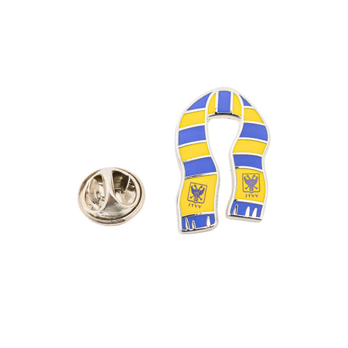 Pin blauw-gele sjaal STVV